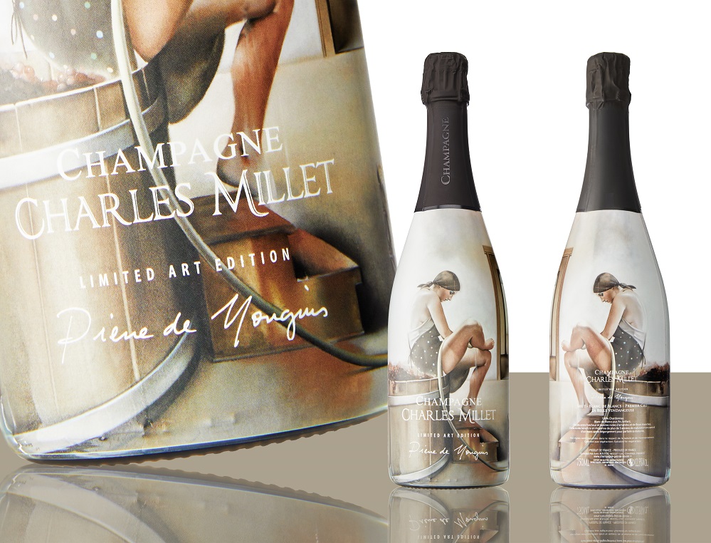 CHAMPAGNE GABRIEL BOUTET La Belle vendangeuse LIMITED EDITION site CUMIERES 