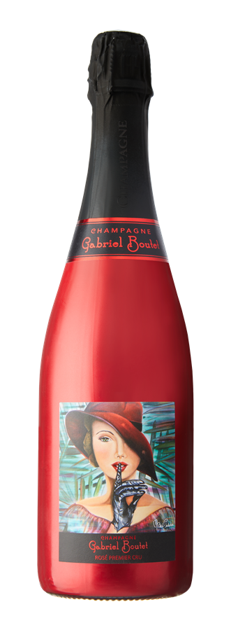 Champagne Cumières bouteille Red Jane ROSE PREMIER CRU