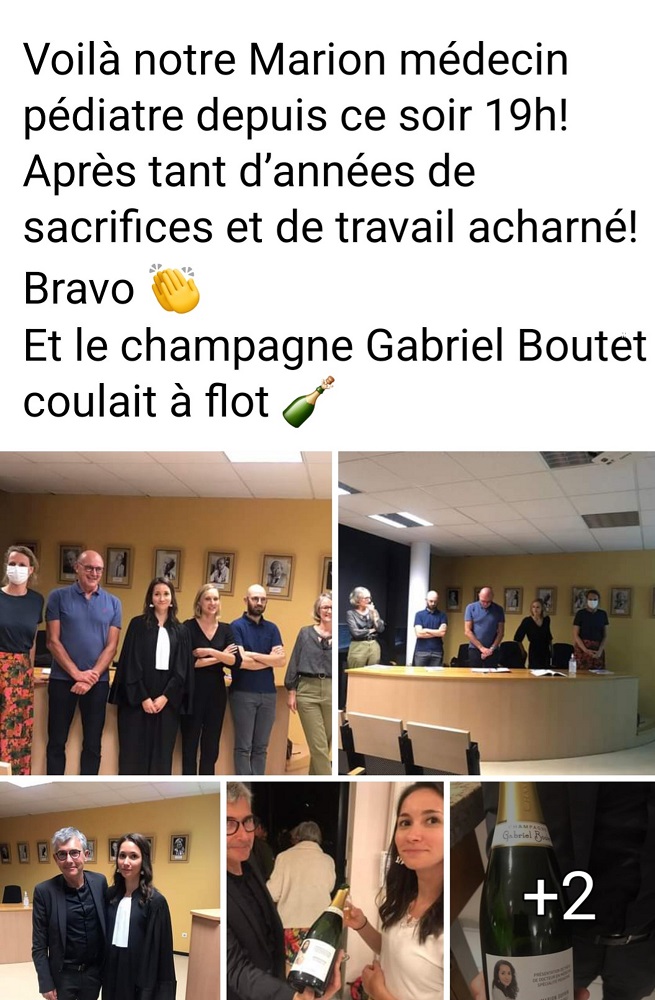 Champagne Gabriel Boutet Marion Suprun pédiatre 