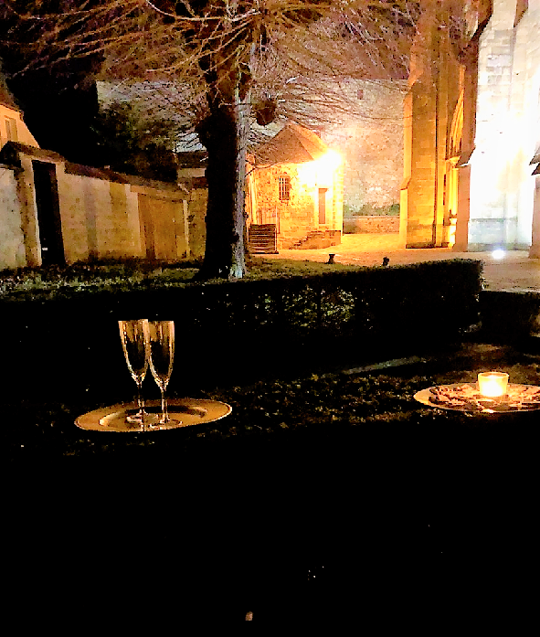 Champagne décor Auvers sur Oise