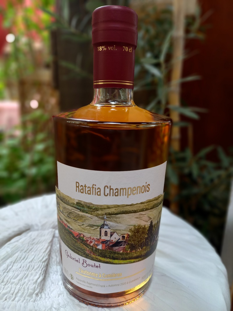 Ratafia Champenois Champagne Gabriel Boutet CUMIERES