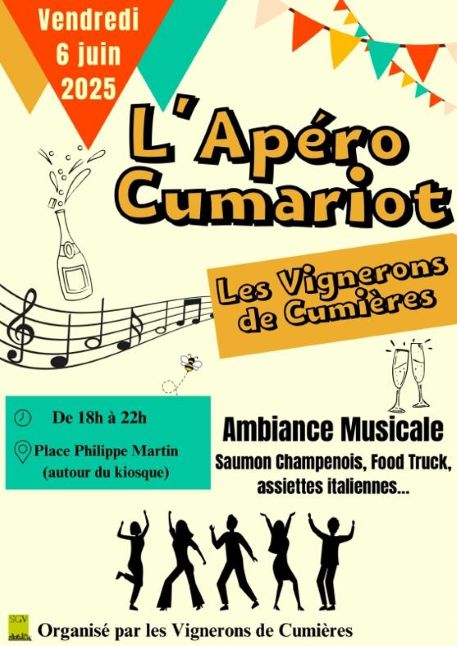 apero des vignerons Cumieres