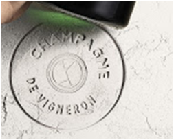 champagne de vigneron empreinte