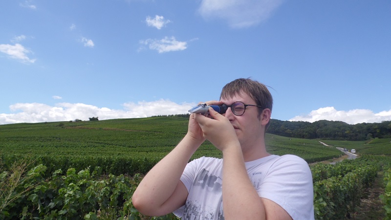 charles au champagne Gabriel Boutet vendanges 2020