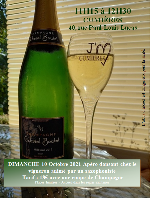 post vendange bouteille champagne