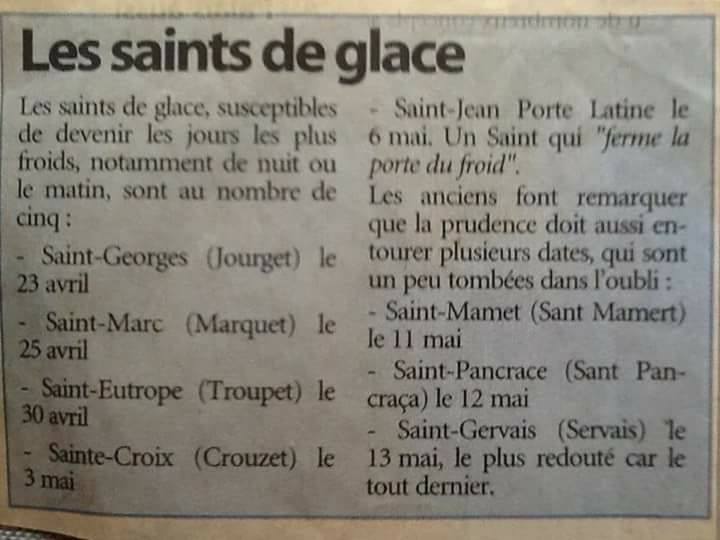 saints de Glace